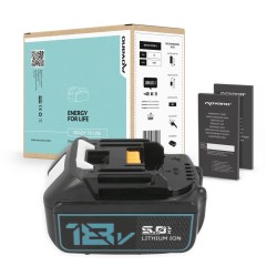 Bateria Movano do Makita BL1830, BL1850 (5000 mAh) | PartsPC.pl