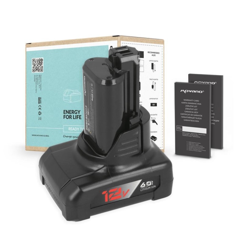 Bateria Movano do Bosch BAT411, BAT420 (6000 mAh) | PartsPC.pl