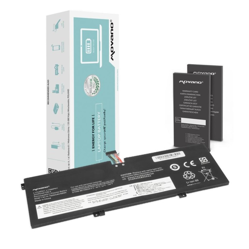 Bateria Movano do Lenovo Yoga C930-13IKB | PartsPC.pl