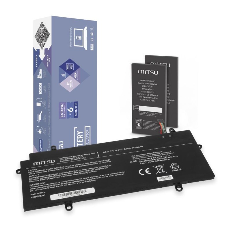 Bateria Mitsu do Toshiba Portege Z30, Z30-A, Z30-B (wtyk 7 p… | PartsPC.pl