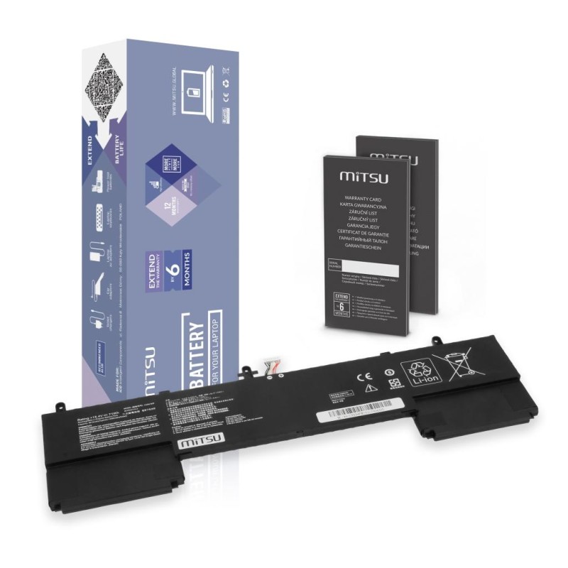 Bateria Mitsu do Asus Zenbook 15 UX534F, Flip UX563FD | PartsPC.pl