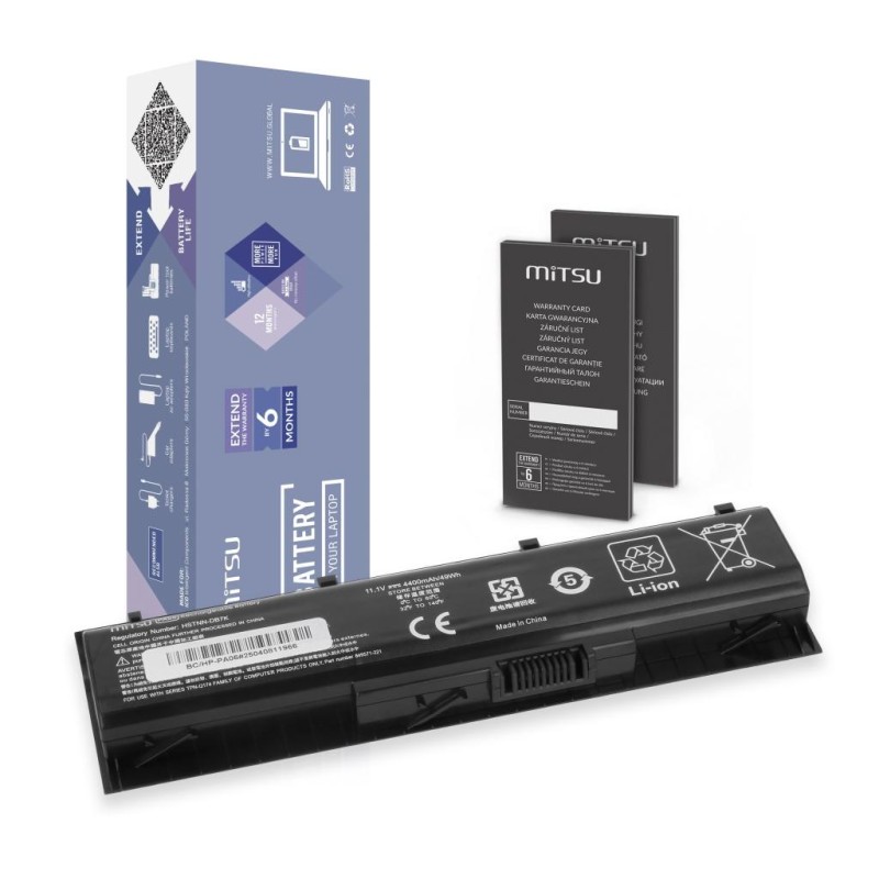 Bateria Mitsu do HP Omen 17, Pavilion 17 | PartsPC.pl