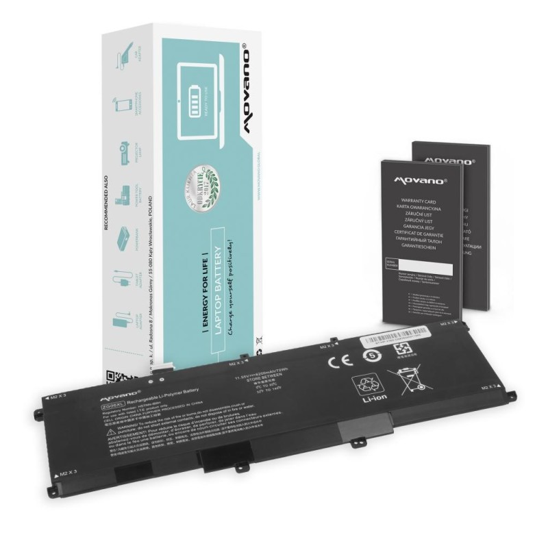Bateria Movano do HP ZBook Studio x360 G5 | PartsPC.pl