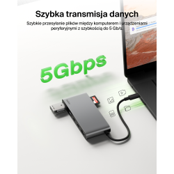 Belkin Connect Hub USB-C, 7 portów: 2 x USB-A, 2 x USB-C PD … | PartsPC.pl