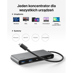 Belkin Connect Hub USB-C, 7 portów: 2 x USB-A, 2 x USB-C PD … | PartsPC.pl