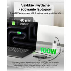 Belkin Connect Hub USB-C, 7 portów: 2 x USB-A, 2 x USB-C PD … | PartsPC.pl