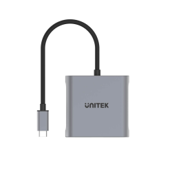 Unitek Adapter USB-C do 2x HDMI | 4K@60Hz | MST | HDCP 2.2 | PartsPC.pl