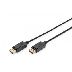 Kabel DisplayPort DIGITUS z zatrzaskami 1080p 60Hz FHD Typ D… | PartsPC.pl