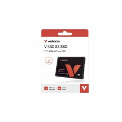 Dysk SSD wewnętrzny Verbatim Vi550 S3 1TB 2.5" SATA III czarny