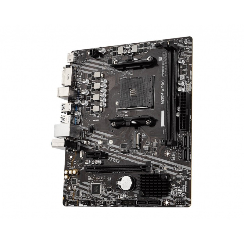 Płyta MSI A520M-A PRO /AMD A520/DDR4/SATA3/M.2/USB3.1/PCIe3.… | PartsPC.pl