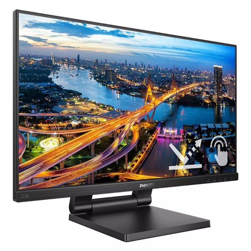 Philips Monitor 21.5 cali 222B1TC IPS Touch HDMI DP | PartsPC.pl