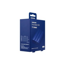 Dysk SSD zewnętrzny Samsung T7 Shield 2TB (1050/1000 MB/s) USB 3.1 Blue