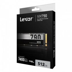 Lexar Dysk SSD NM790 512GB 2280 PCIeGen4x4 7200/4400MB/s | PartsPC.pl