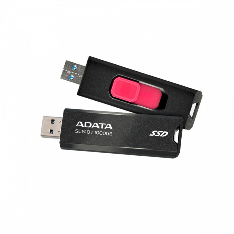 Adata Dysk SSD zewnętrzny SC610 1000 GB USB3.2A Gen2 czarny… | PartsPC.pl