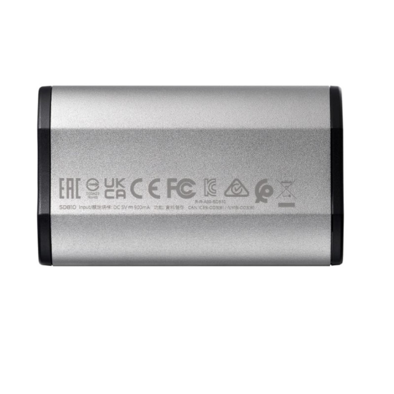Adata Dysk SSD External SD810 500G USB3.2 20Gb/s srebrny | PartsPC.pl