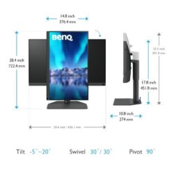 Benq Monitor 27 cali SW272Q 2K LED 5ms/IPS/60HZ/FOTO | PartsPC.pl