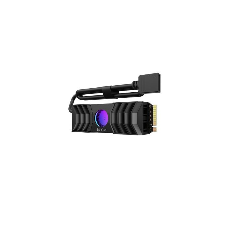 Lexar Dysk SSD NM1090 2TB Gen5 12000/11000 Radiator RGB | PartsPC.pl