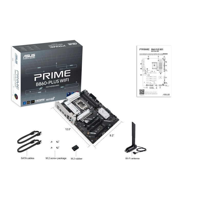 Asus Płyta główna PRIME B860-PLUS WIFI | PartsPC.pl