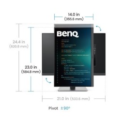 Benq Monitor 24 cale RD240Q WQXGA 5ms/IPS/1200:1/HDMI/DP | PartsPC.pl