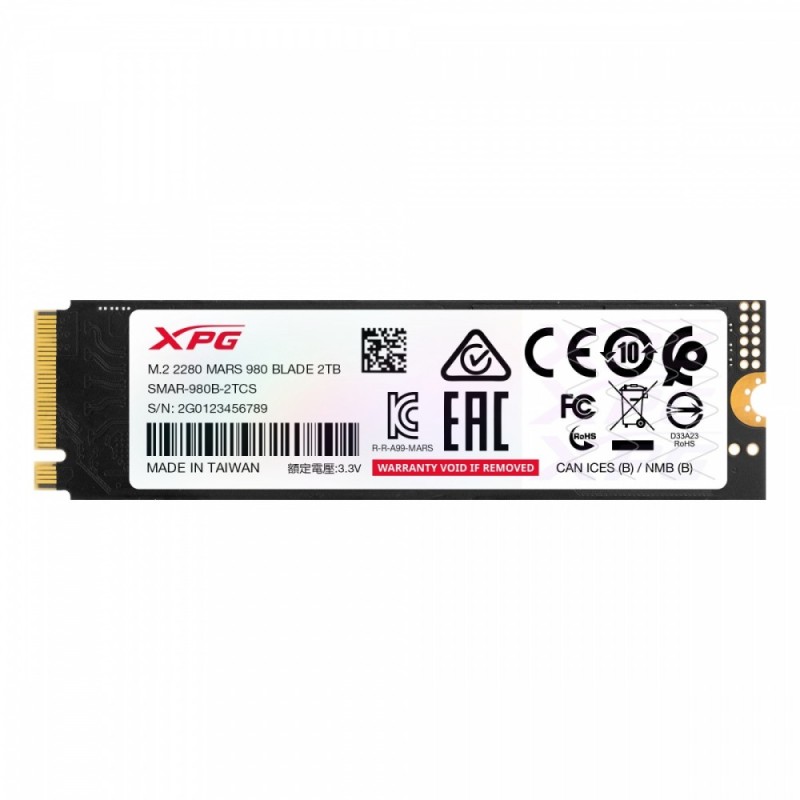 Adata Dysk SSD XPG MARS 980 BLADE 2TB PCIe 5x4 14/13 GB/s M2… | PartsPC.pl
