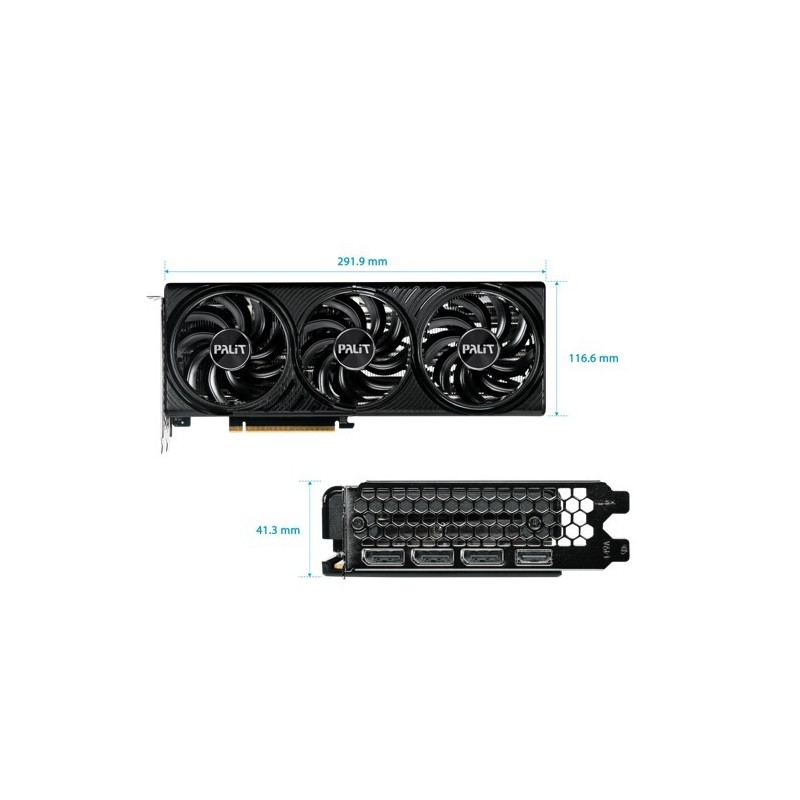 Karta VGA Palit GeForce RTX 5060 Ti Infinity 3 16GB GDDR7 12… | PartsPC.pl