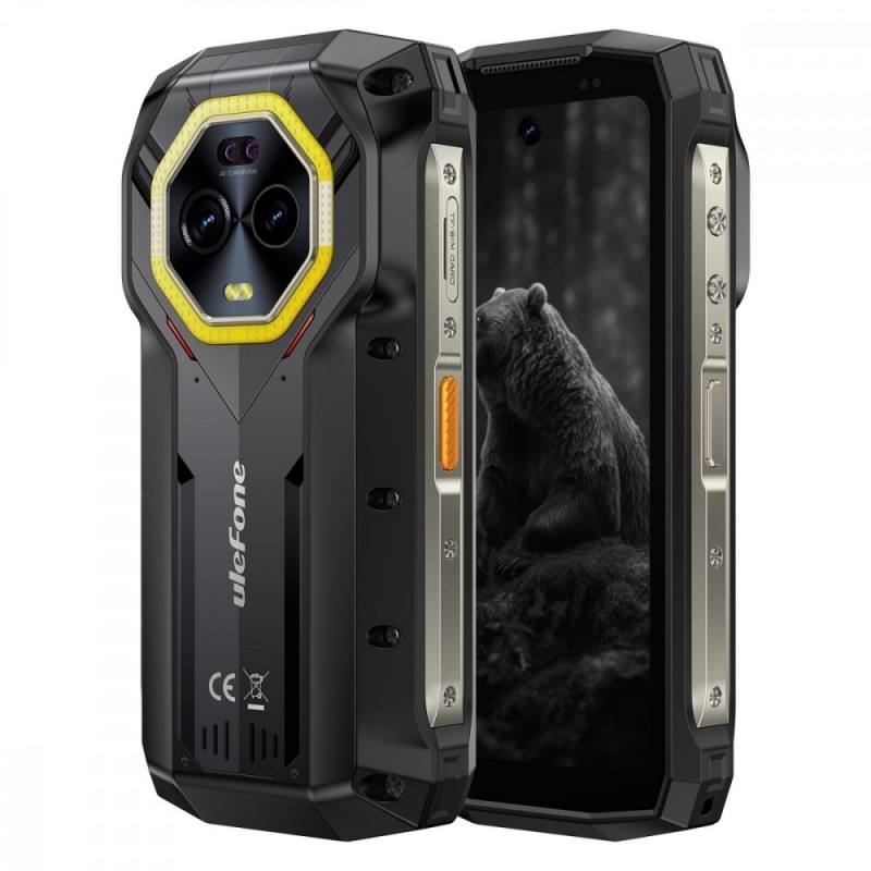 ULEFONE Smartfon Armor Mini 20 4G 8/256GB IP69K czarny | PartsPC.pl