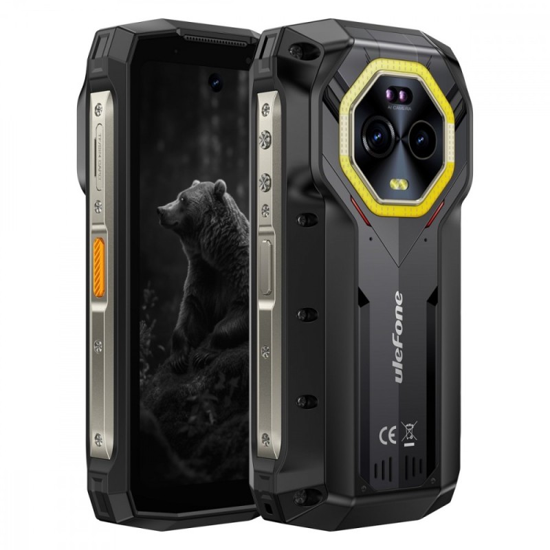 ULEFONE Smartfon Armor Mini 20 4G 8/256GB IP69K czarny | PartsPC.pl