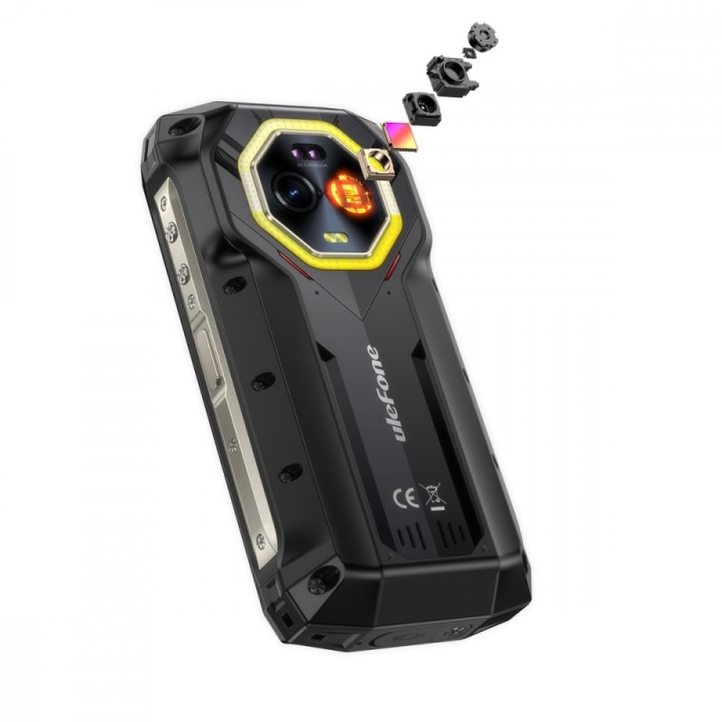 ULEFONE Smartfon Armor Mini 20 4G 8/256GB IP69K czarny | PartsPC.pl