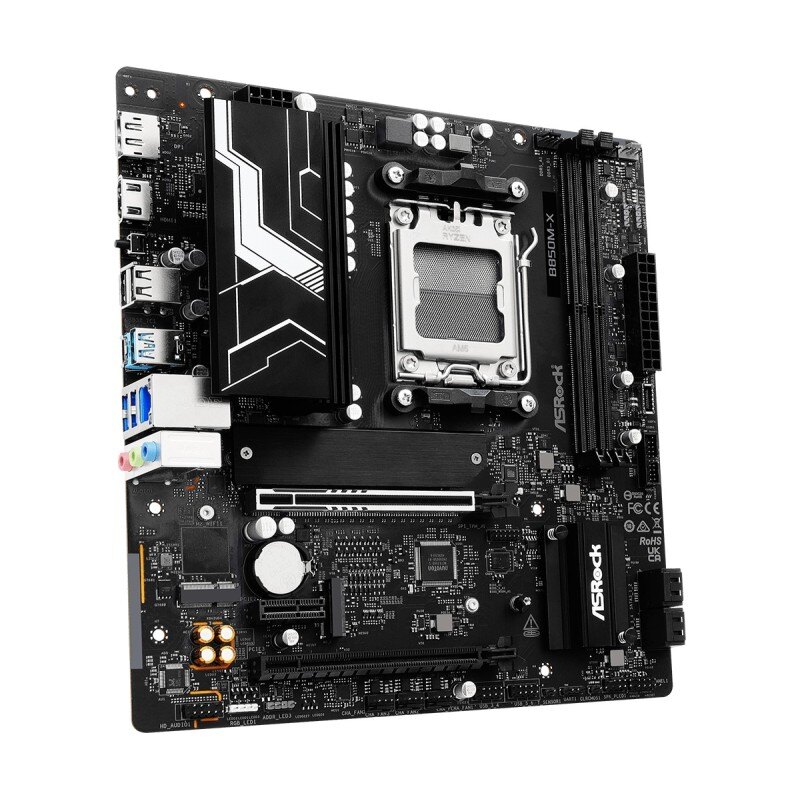 Płyta ASRock B850M-X R2.0 /AMD B850/DDR5/SATA3/M.2/USB3.0/PC… | PartsPC.pl