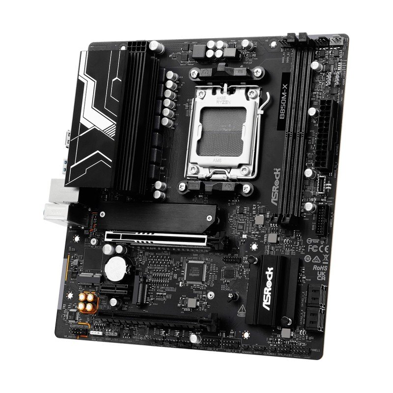 Płyta ASRock B850M-X R2.0 /AMD B850/DDR5/SATA3/M.2/USB3.0/PC… | PartsPC.pl