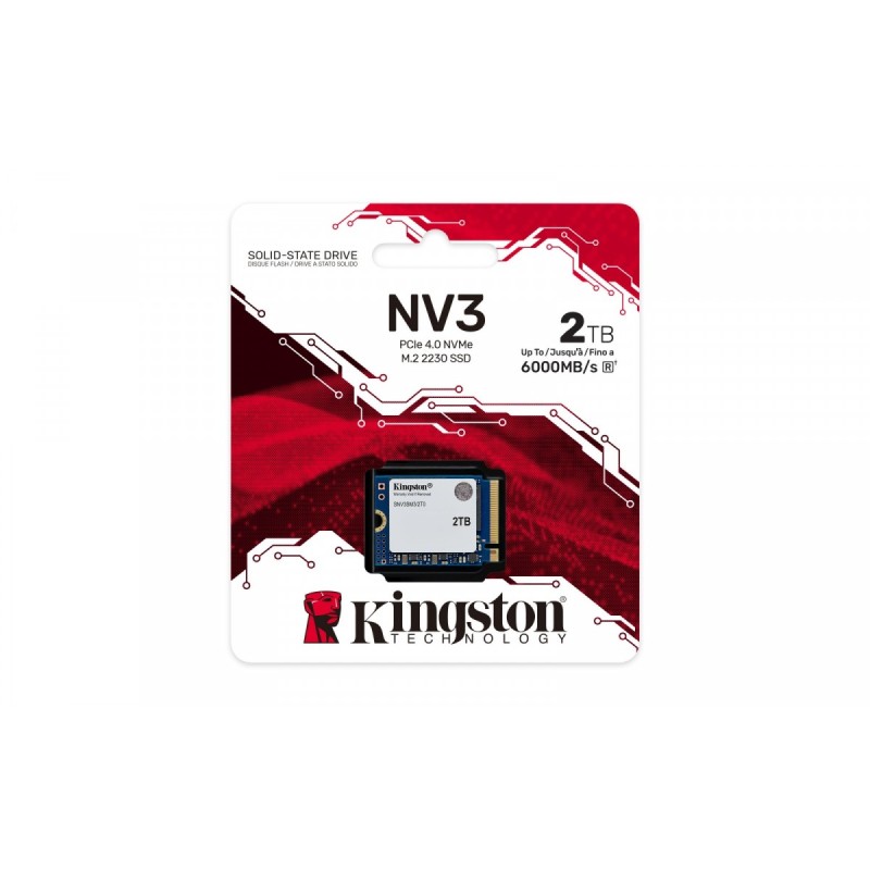 Dysk SSD Kingston NV3 M.2 2230 PCIe 4.0x4 NVMe 2TB (6000/500… | PartsPC.pl