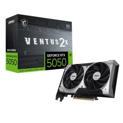 Karta VGA MSI GeForce RTX 5050 8G Ventus 2X OC 8GB GDDR6 128… | PartsPC.pl