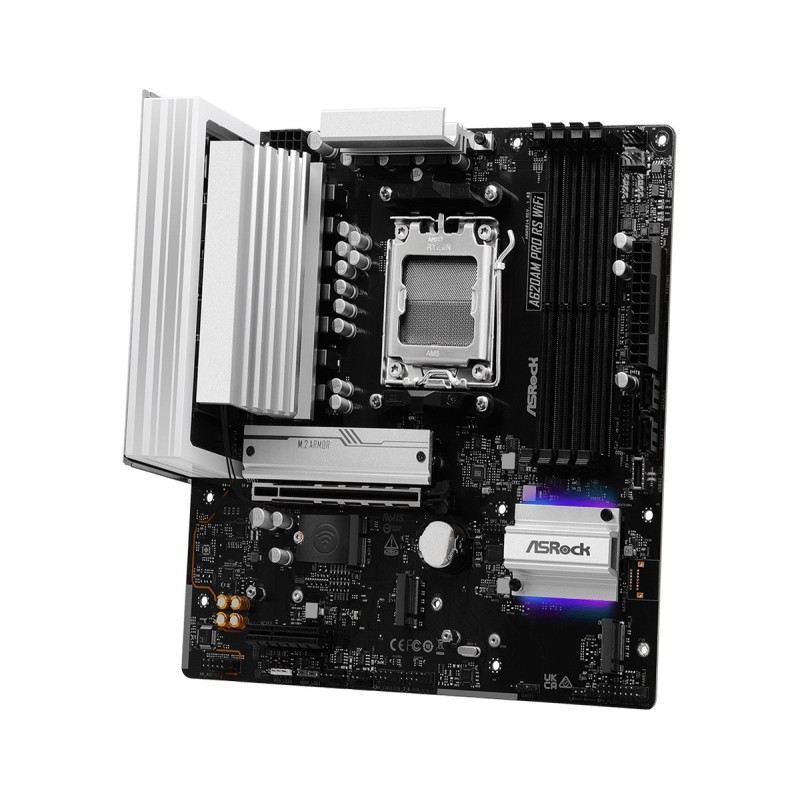 ASRock Płyta główna A620AM PRO RS WIFI AM5 4DDR5 HDMI/DP M.2… | PartsPC.pl
