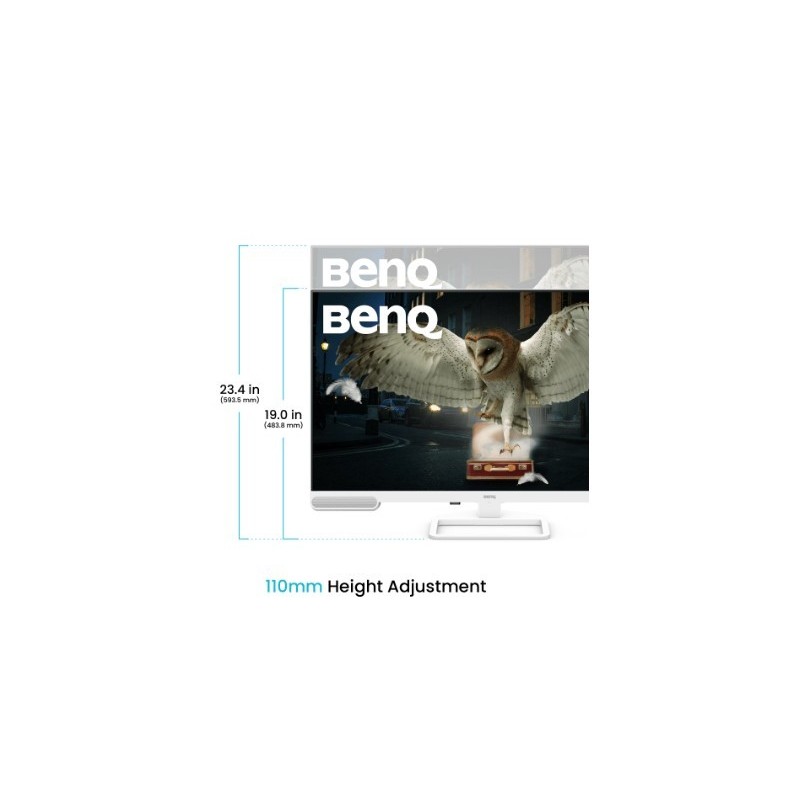 Benq Monitor 32 cale EW3290U 4K LED 5ms/IPS/60Hz/Biały | PartsPC.pl