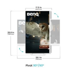 Benq Monitor 32 cale EW3290U 4K LED 5ms/IPS/60Hz/Biały | PartsPC.pl