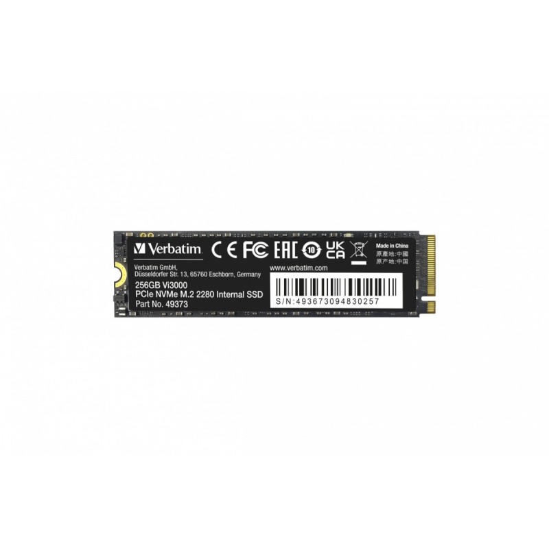 Verbatim Dysk Vi3000 PCIe NVM M.2 SSD 256 GB 3100/1300MB/s… | PartsPC.pl
