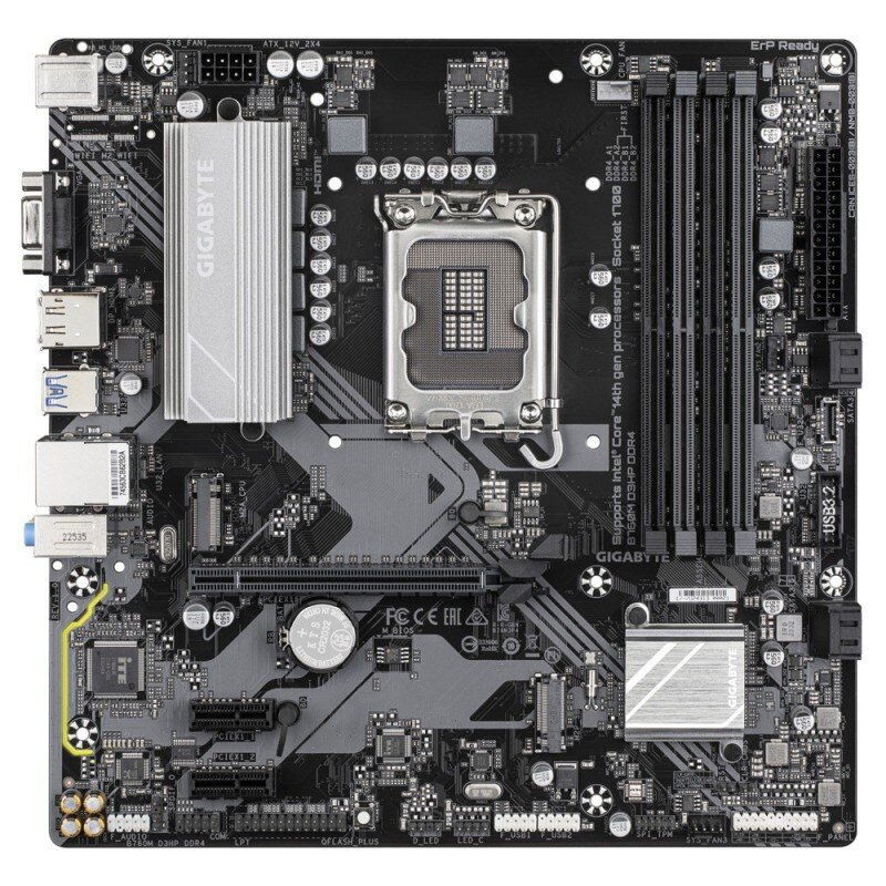 Gigabyte Płyta główna B760M D3HP DDR4 s1700 4DDR4 DSUB/HDMI/… | PartsPC.pl