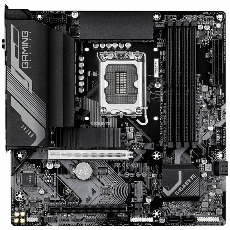 Gigabyte Płyta główna B760M GAMING X WIFI6E GEN5 S1700 4DDR5… | PartsPC.pl
