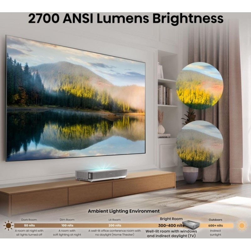 Hisense Telewizor Laser TV 120 cali 120L5ND | PartsPC.pl