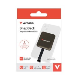 Verbatim Dysk zewnętrzny SnapBack Magnetic SSD Mocha MagSave… | PartsPC.pl