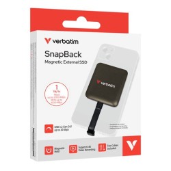 Verbatim Dysk zewnętrzny SnapBack Magnetic SSD Mocha MagSave… | PartsPC.pl