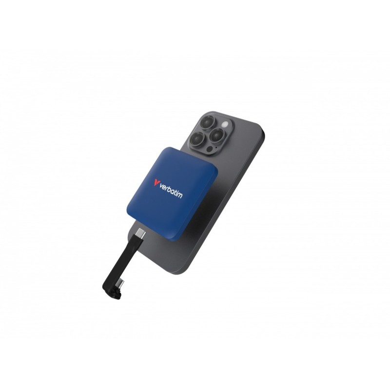 Verbatim Dysk zewnętrzny SnapBack Magnetic SSD Blue MagSave … | PartsPC.pl