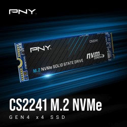PNY Dysk SSD 1TB M.2 2280 CS2241 M280CS2241-1TB-RB | PartsPC.pl