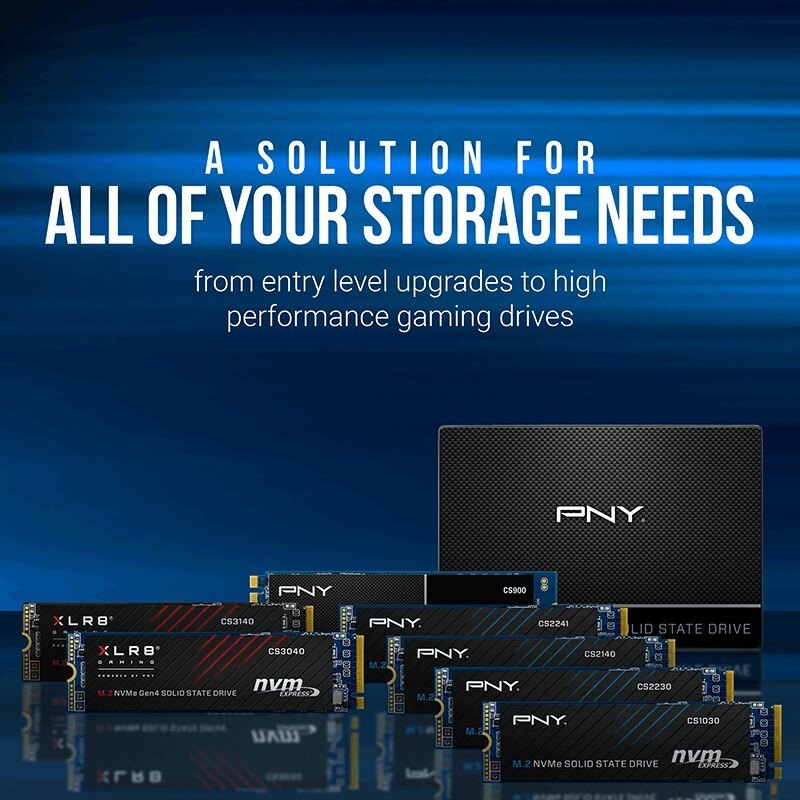 PNY Dysk SSD 1TB M.2 2280 CS2241 M280CS2241-1TB-RB | PartsPC.pl