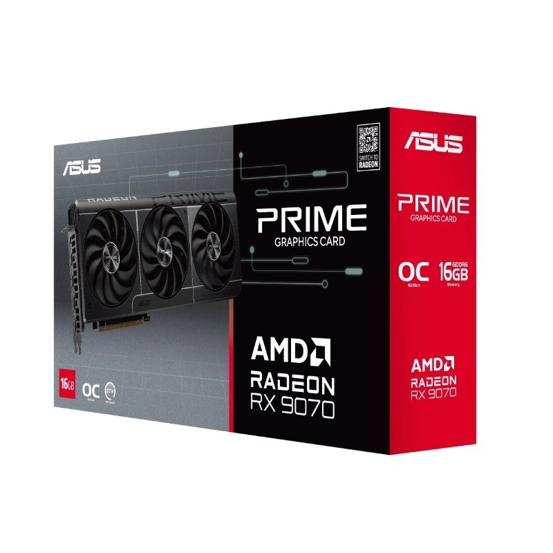 Asus Karta graficzna RX 9070 PRIME EVO OC 16 GB GDDR6 256bit… | PartsPC.pl