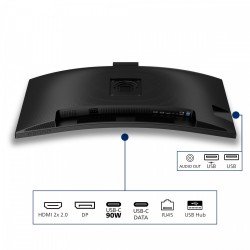 Philips Monitor 34 cale 34B2U3600CH Curved VA HDMIx2 D... | PartsPC.pl