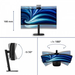 Philips Monitor 34 cale 34B2U3600CH Curved VA HDMIx2 D... | PartsPC.pl