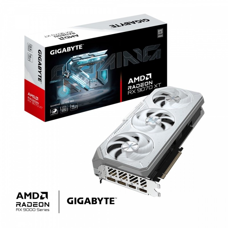 Karta VGA Gigabyte Radeon RX 9070 XT GAMING OC ICE 16G 16GB … | PartsPC.pl