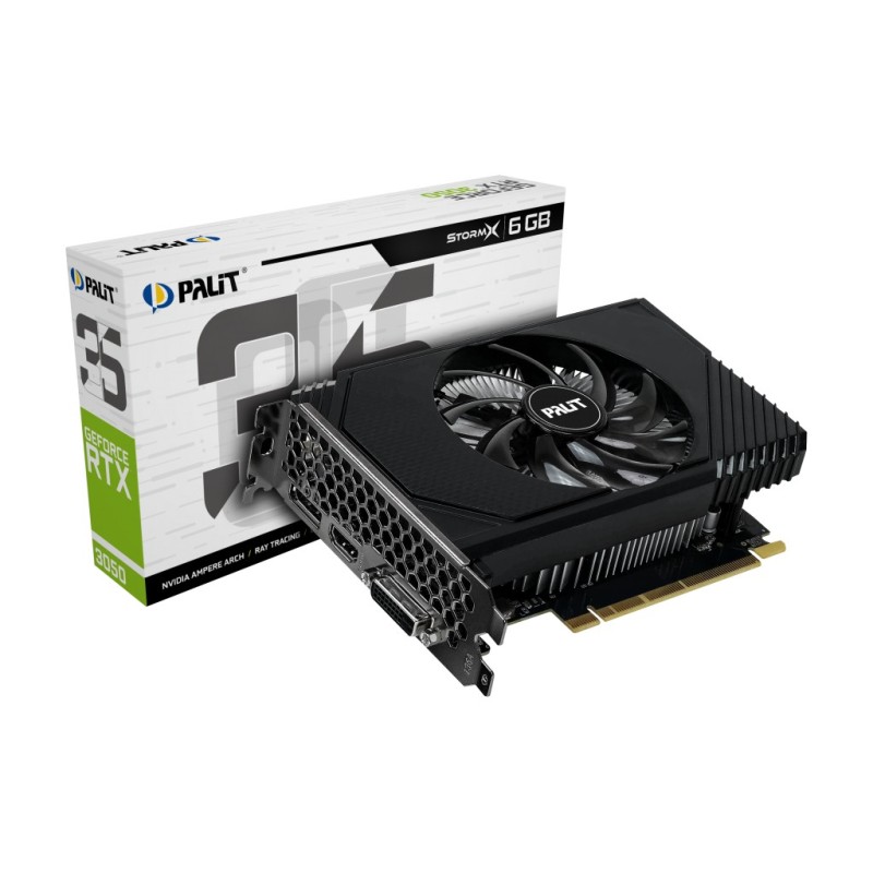 Palit Karta graficzna GeForce RTX 3050 StormX 6GB GDDR6 96bi… | PartsPC.pl