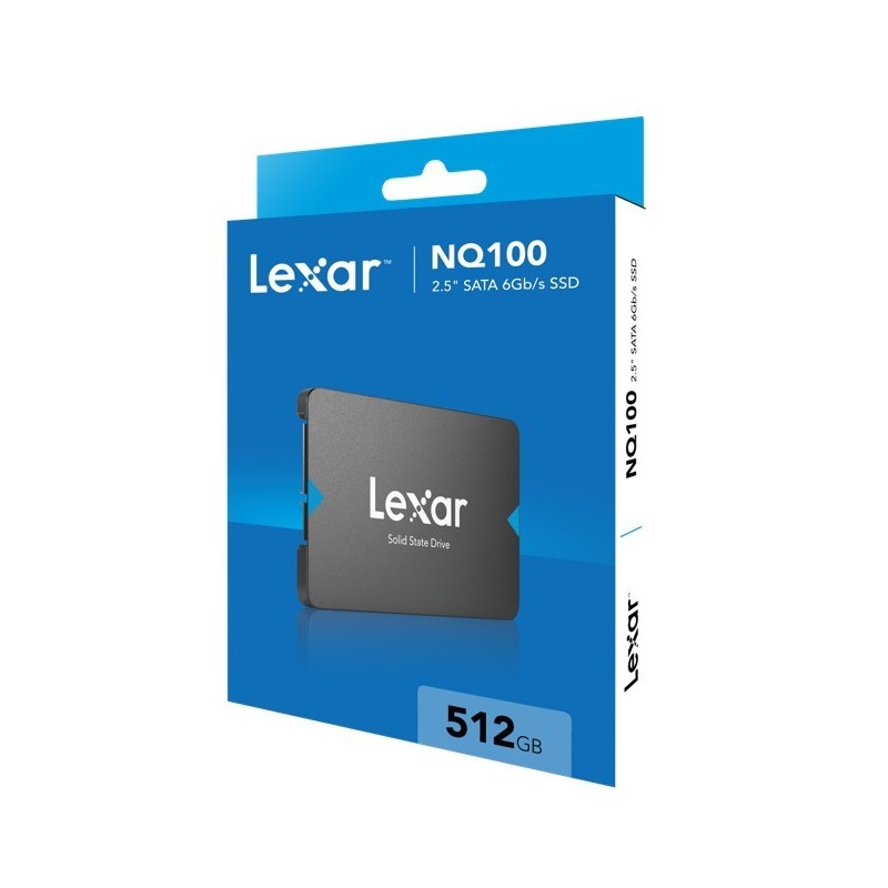 Dysk SSD Lexar NQ100 512GB 2.5” SATA III (550 MB/s) 7mm | PartsPC.pl